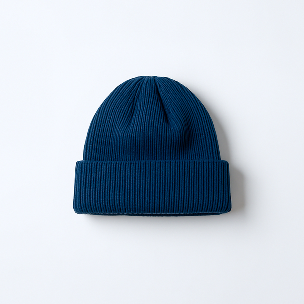 Ribbed Wool Beanie