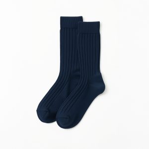 Ribbed Wool Socks - Image 2