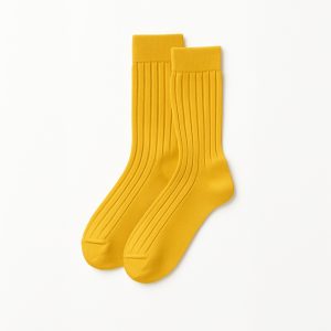 Ribbed Wool Socks - Image 3