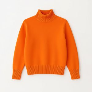 Classic Merino Wool Turtleneck Sweater - Image 3