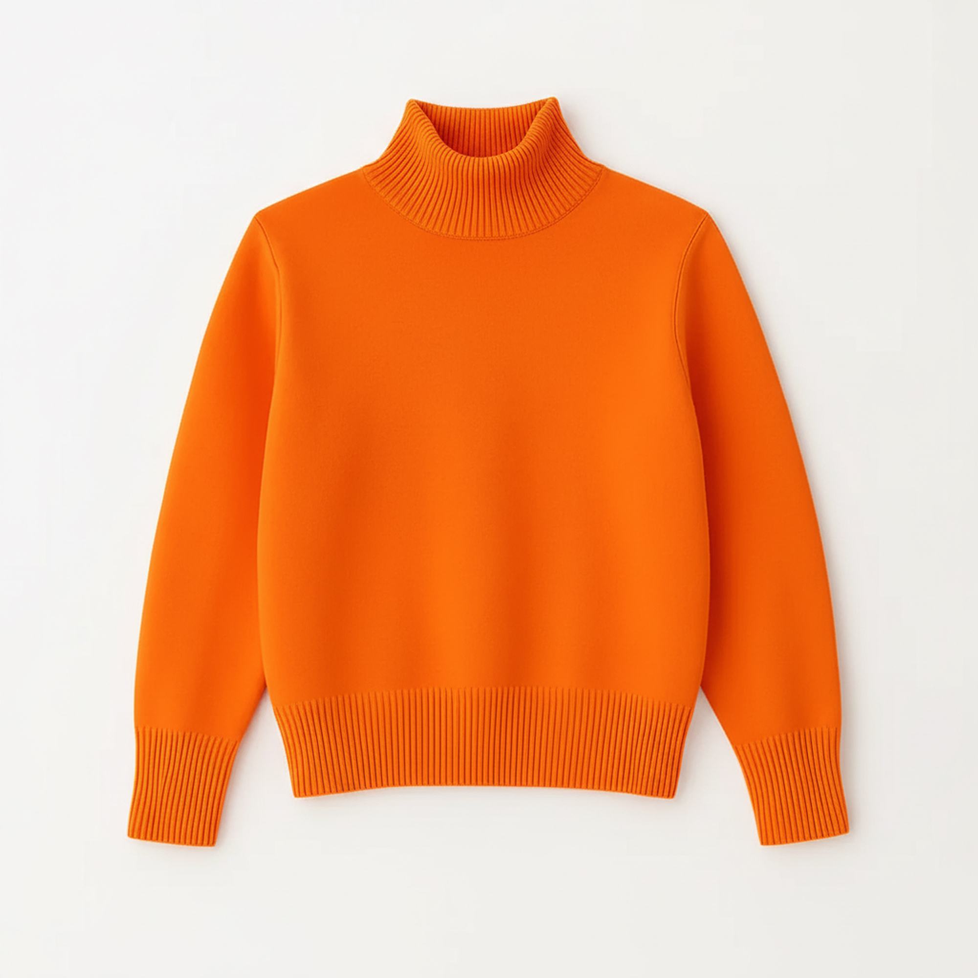 Classic Merino Wool Turtleneck Sweater - Image 3