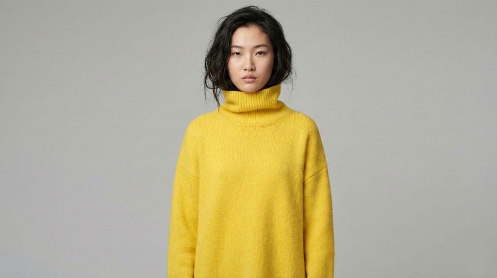 Heavyweight Wool Turtleneck Sweater