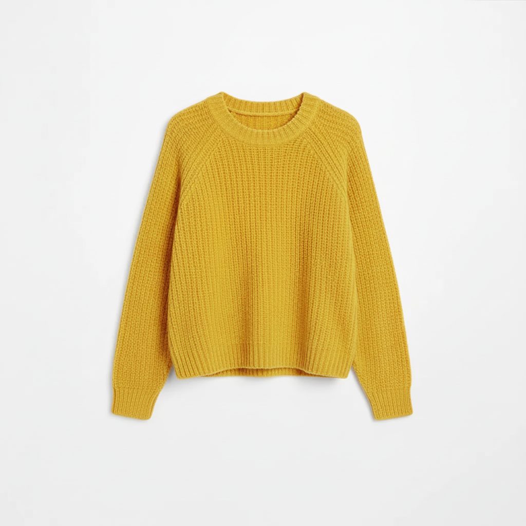 Ribbed Crewneck Sweater